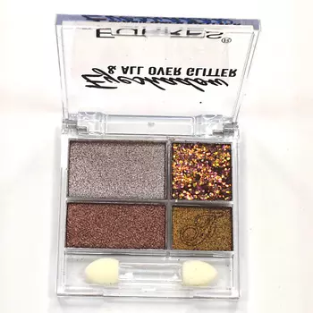 FARRES Палетка теней для век "All Over Glitter"