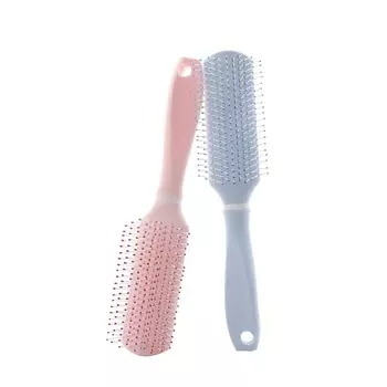 FARRES Расческа массажная цветная с шахматным расположением щетинок