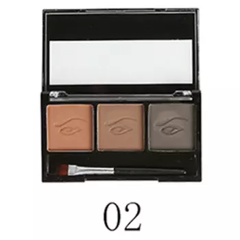 FARRES Тени для бровей 3 цвета матовые