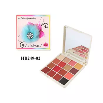 Farres Тени для век 16 цветов FLOWERS