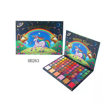 Farres Тени для век 72 цвета UNICORN