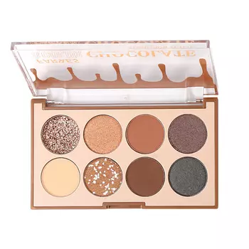 FARRES Тени для век 8 цветов CHOCOLATE