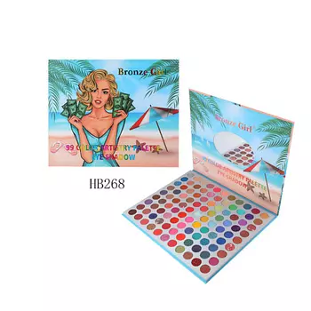 Farres Тени для век 99 цветов RICH GIRL