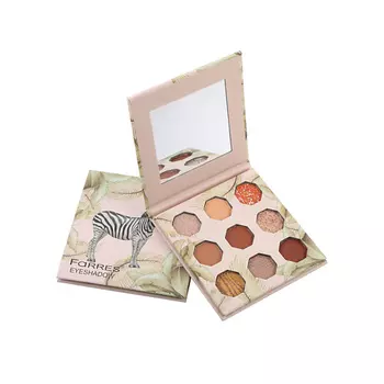 FARRES Тени для век 9 цветов ANIMALS