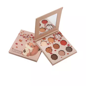 FARRES Тени для век 9 цветов ANIMALS