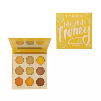 FARRES Тени для век 9 цветов TASTY