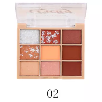 FARRES Тени для век "Pretty" 9 цветов