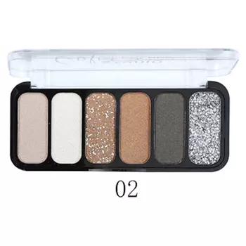 FARRES Тени для век "Studio Color" 6 цветов
