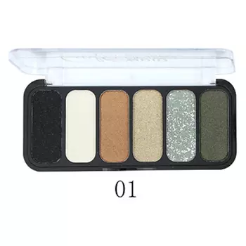 FARRES Тени для век "Studio Color" 6 цветов