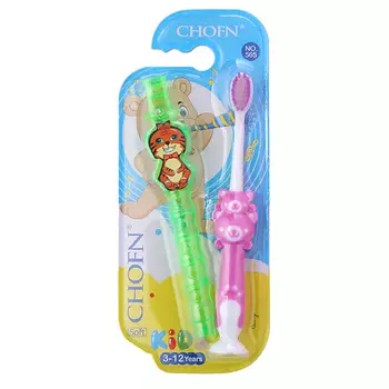 FARRES Зубная щётка детская с игрушкой "Флейта"