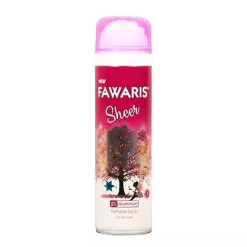 FAWARIS Дезодорант спрей женский Sheer 150.0