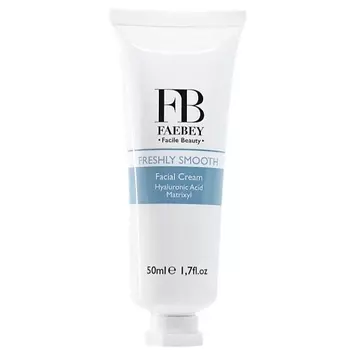 FB FAEBEY Крем для лица FRESHLY SMOOTH Facial Cream Hyaluronic Acid + Matrixyl 50.0