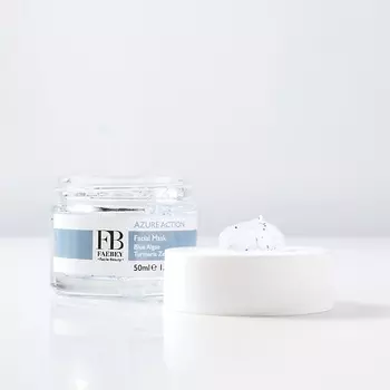 FB FAEBEY Маска для лица AZURE ACTION Facial Mask Turmeria Zen + Blue Alagae 50.0