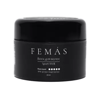 FEMAS Воск для волос Sport