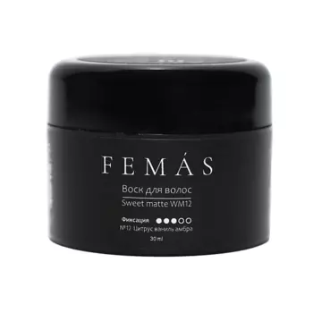 FEMAS Воск для волос Sweet matte