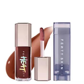 FENTY BEAUTY Набор для губ GLOSS BOMB HEAT X LUX BALM