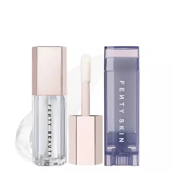 FENTY BEAUTY Сияющий оттеночный блеск и бальзам GLOSS BOMB X LUX BALM