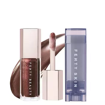 FENTY BEAUTY Сияющий оттеночный блеск и бальзам GLOSS BOMB X LUX BALM