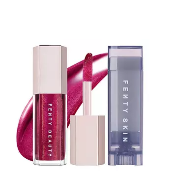 FENTY BEAUTY Сияющий оттеночный блеск и бальзам GLOSS BOMB X LUX BALM