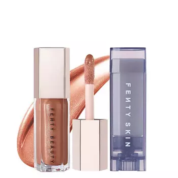 FENTY BEAUTY Сияющий оттеночный блеск и бальзам GLOSS BOMB X LUX BALM