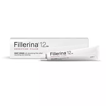 FILLERINA 12HA Ночной крем с укрепляющим эффектом, уровень 5 50.0
