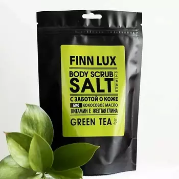 FINNLUX Скраб антицеллюлитный для тела для душа «GREEN TEA» 250.0