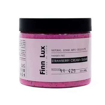 FINNLUX Скраб для тела "Strawberry cream+sugar" 380.0