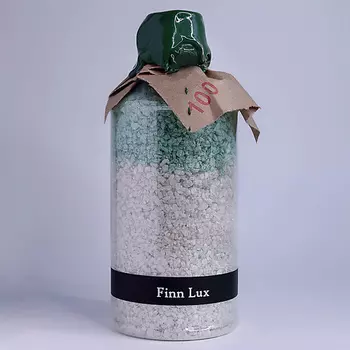 FINNLUX Соль для ванны морская, мерцающая с шиммером «Еловая» 600.0