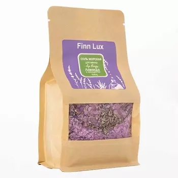 FINNLUX Соль морская для ванны "ЛАВАНДА С СУХОЦВЕТОМ" 500.0