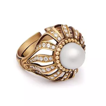 FIORE DI FIRENZE Кольцо СУЛТАН с жемчугом