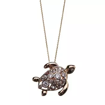 FIORE LUNA Колье-брошь Черепаха