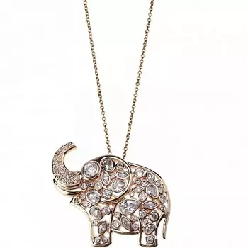 FIORE LUNA Колье-брошь Слоник