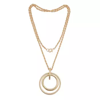 FIORE LUNA Колье Два Кольца