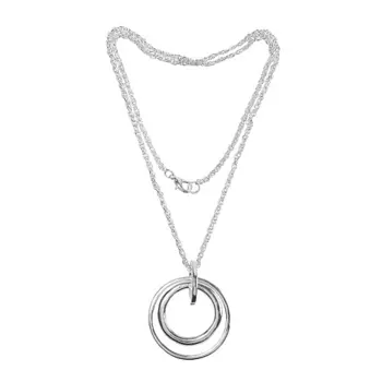 FIORE LUNA Колье Два Кольца