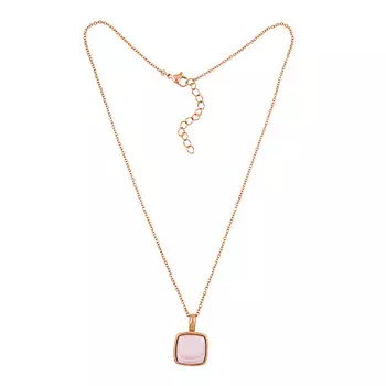 FIORE LUNA Колье Куб SHELL ROSE