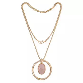 FIORE LUNA Колье ROSE QUARTZ