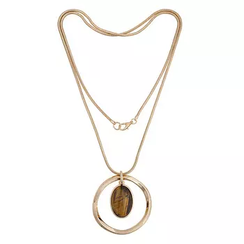 FIORE LUNA Колье TIGER EYE