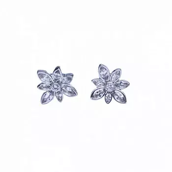 FIORE LUNA Пусеты Цветок