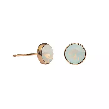 FIORE LUNA Пусеты White Opal