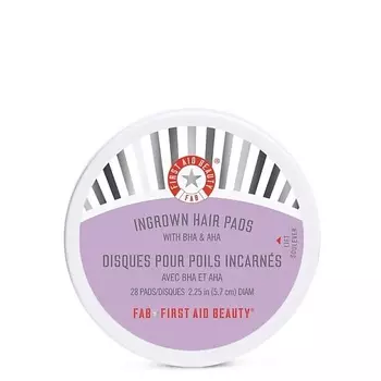 FIRST AID BEAUTY Подушечки для вросших волос Ingrown Hair Pads, 60 шт