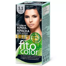 FITO КОСМЕТИК Стойкая крем-краска для волос серии "Fitocolor", тон 1.0 черный