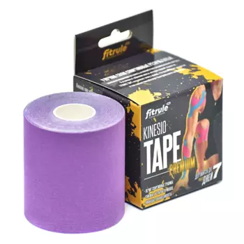 FITRULE Кинезио тейп для лица и тела Premium, 7,5cм х 5м