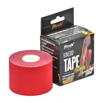 FITRULE Кинезио тейп для лица и тела Premium, 5cм х 5м