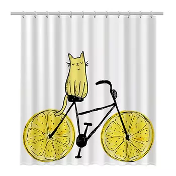 FIXSEN "CAT" Шторка для ванной