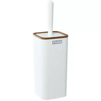 FIXSEN Ершик для унитаза напольный WHITE WOOD