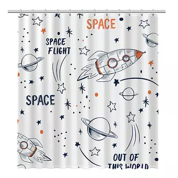 FIXSEN "SPACE" Шторка для ванной