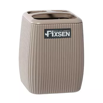 FIXSEN Стакан для зубных щеток "BROWN"