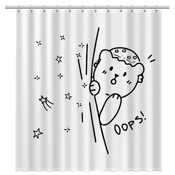 FIXSEN "TEDDY Oops" Шторка для ванной