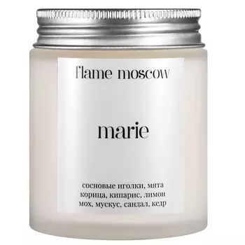 FLAME MOSCOW Свеча матовая Marie 110.0