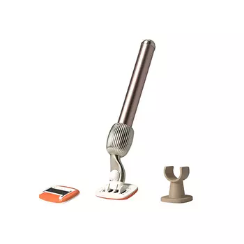 FLER Набор для бритья серый Shaving